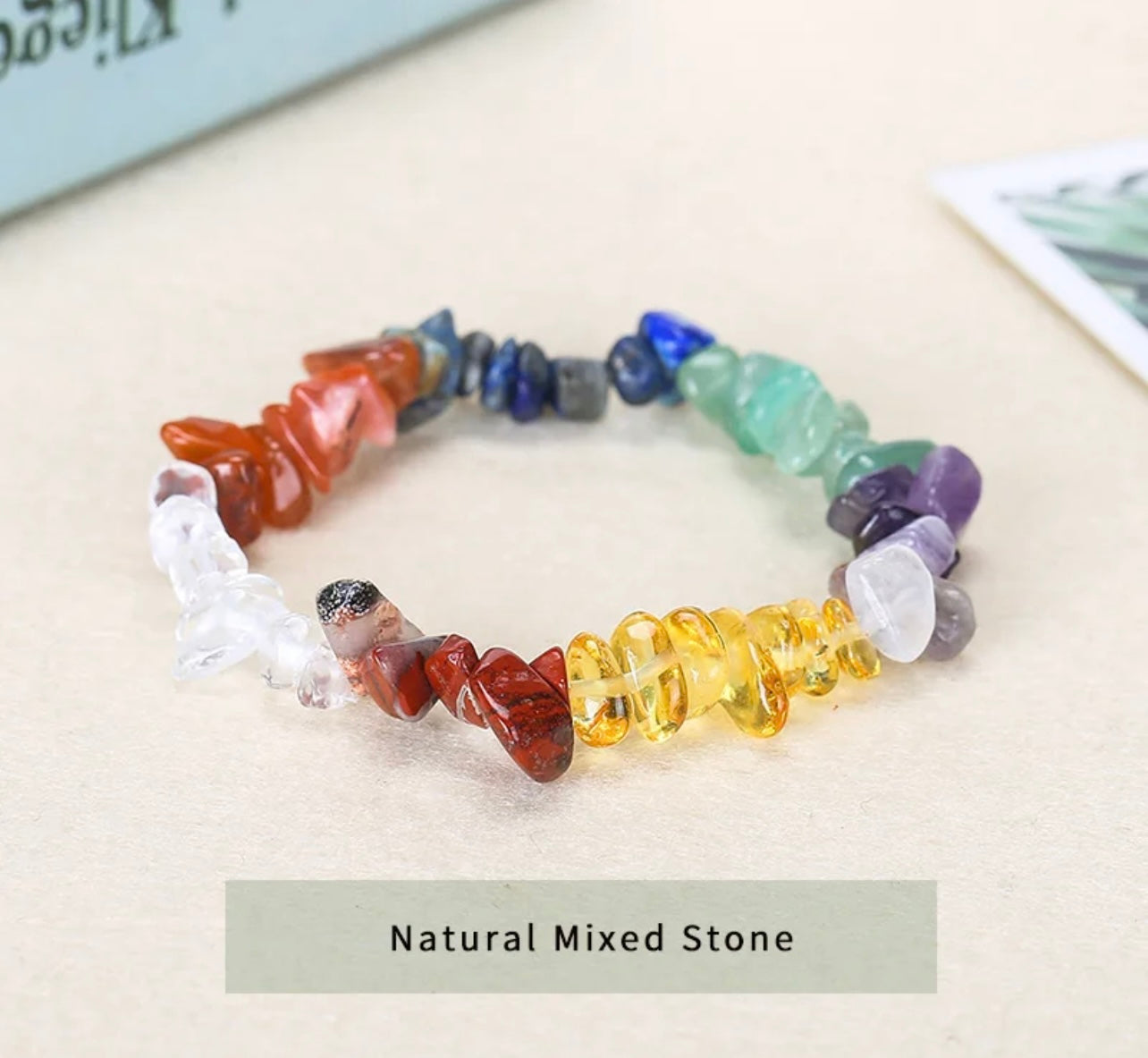 Mixed stone bracelet