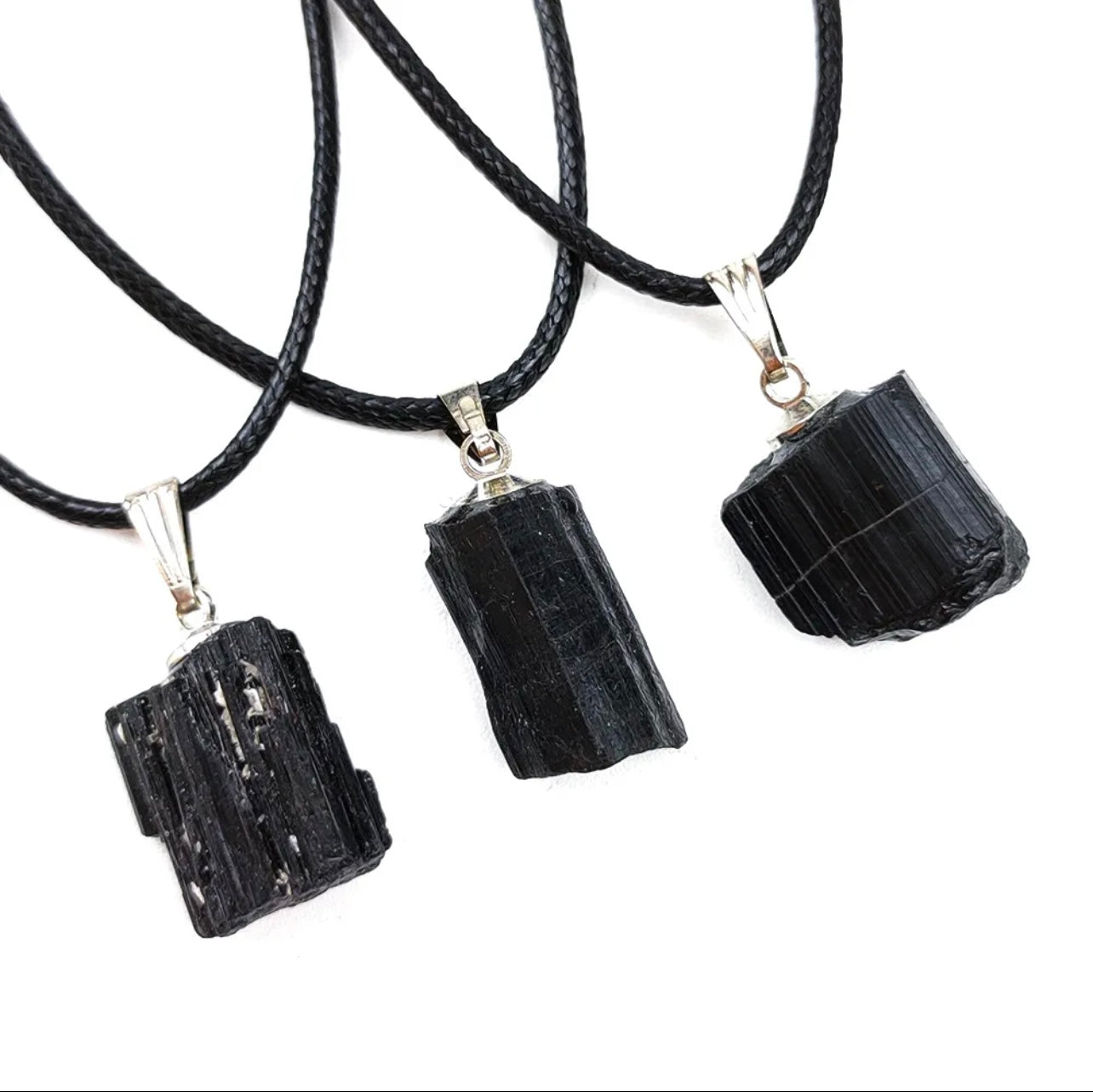Black tourmaline necklace