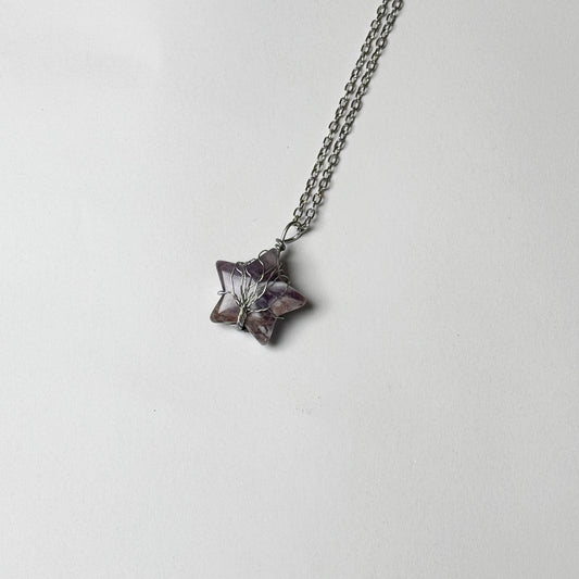 Silver Plated Star Necklace