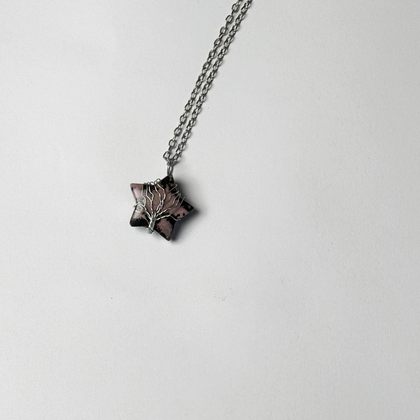 Silver Plated Star Necklace