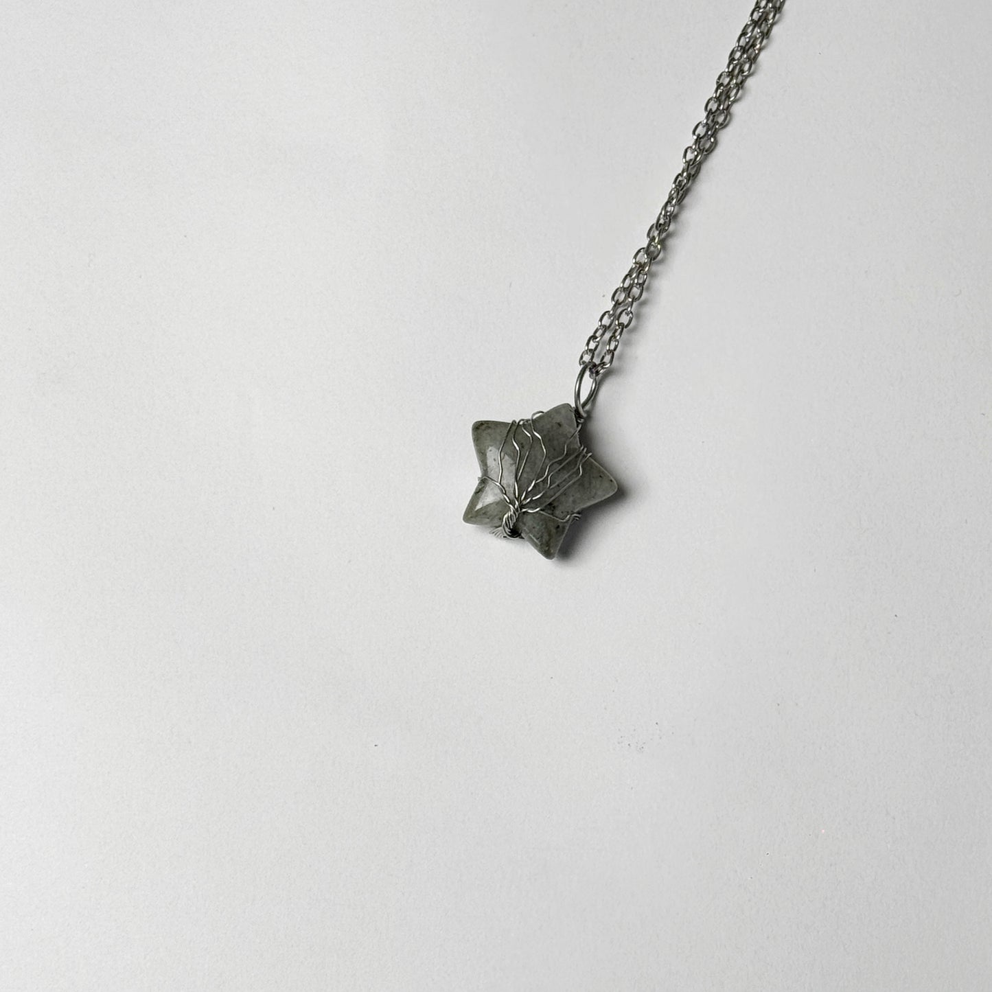 Silver Plated Star Necklace