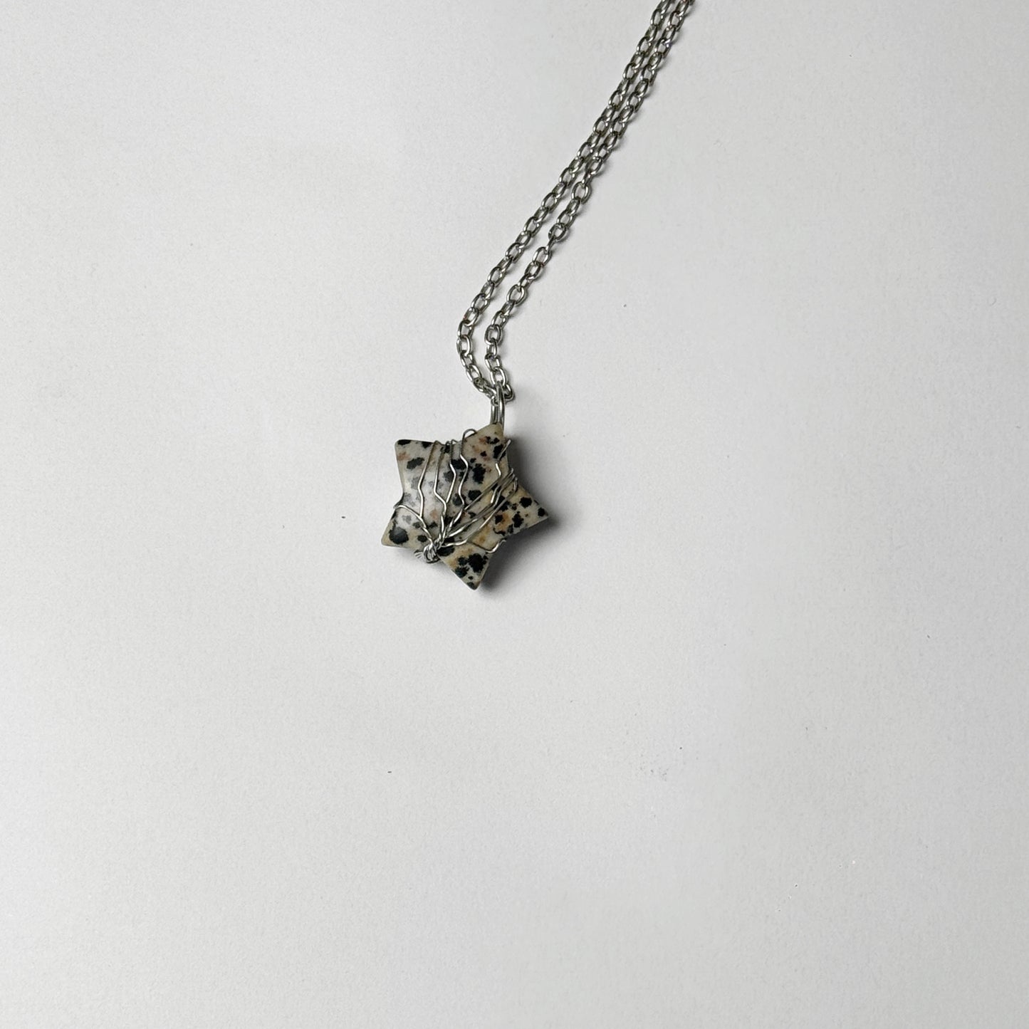 Silver Plated Star Necklace