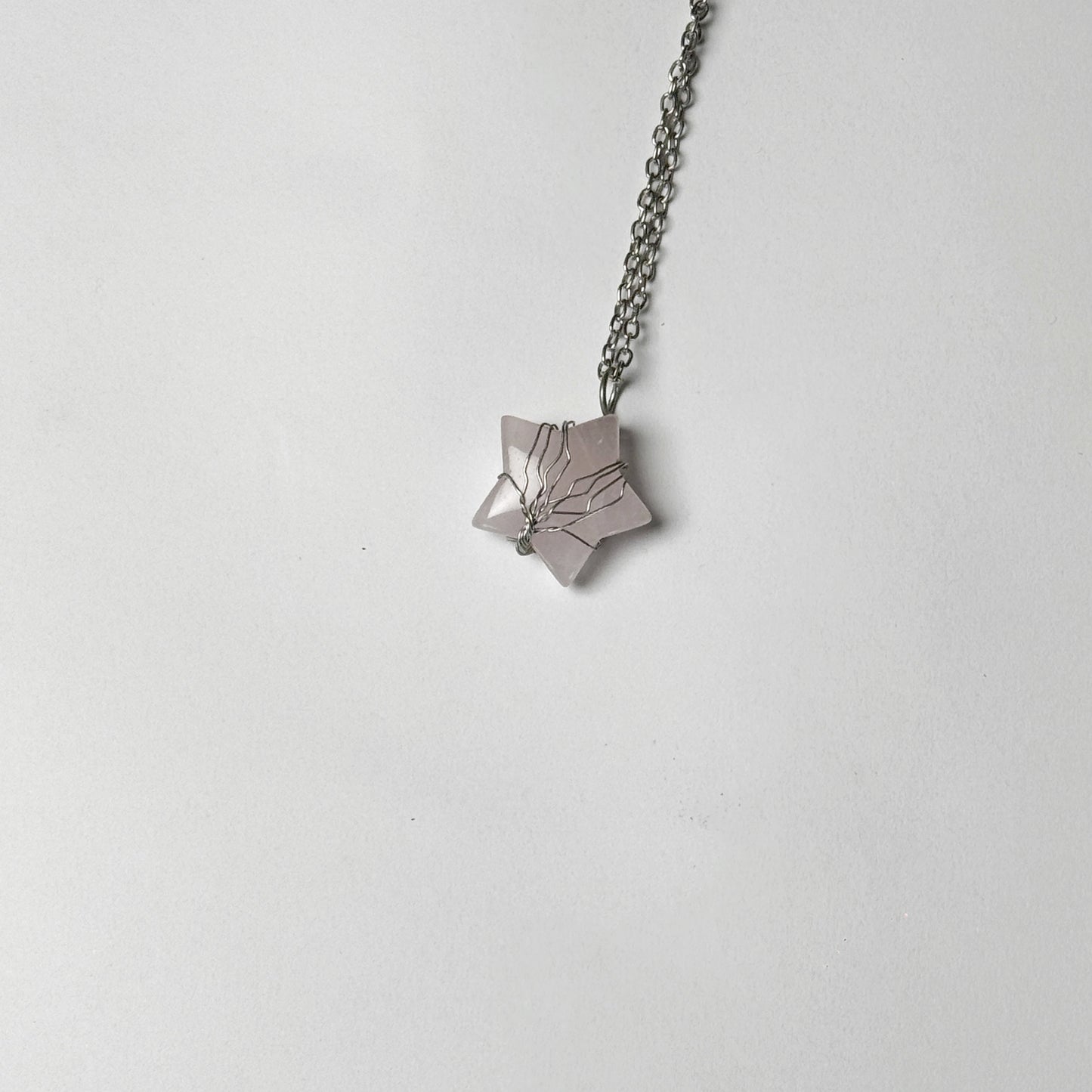 Silver Plated Star Necklace